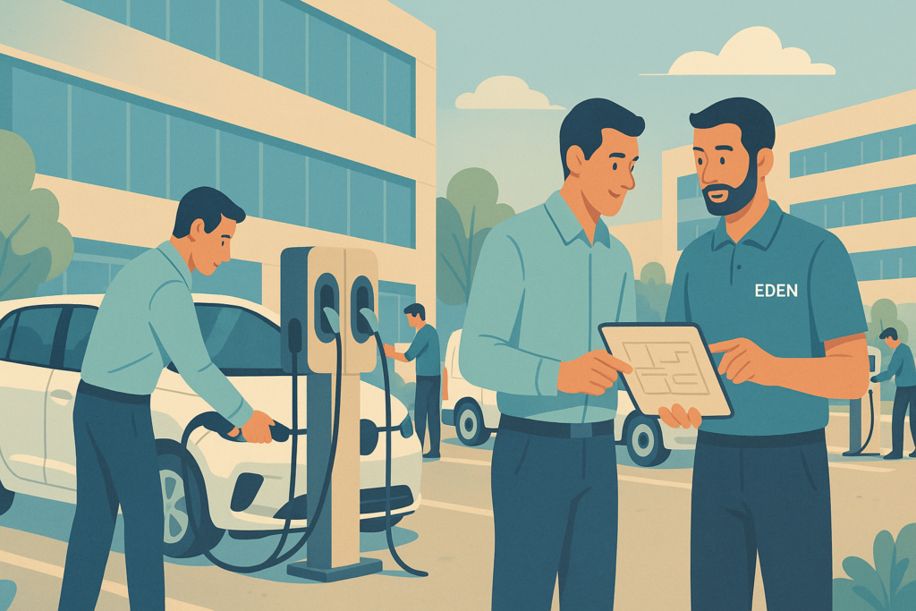 Pourquoi les entreprises du Sud-Est accélèrent l’installation de bornes de recharge en 2025